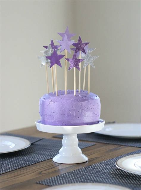 This simple birthday cake tastes like it was made in a bakery. Simple Recyclable DIY Birthday Cake Decorations