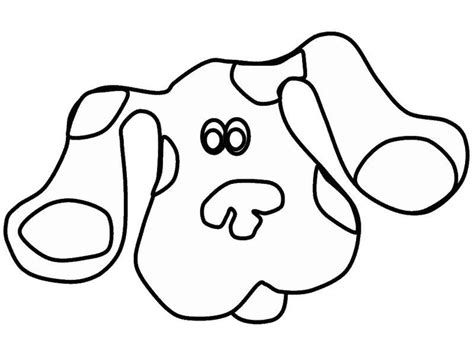 Blues Clues Printable Coloring Pages Coloring Home