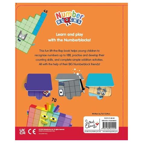 Numberblocks Big Numbers A Lift The Flap Book Blocks Shop