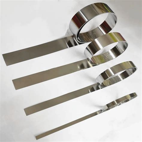 Custom Stainless Steel Shim Strip Thin Coil 0005mm To 06mm Thick 5mm