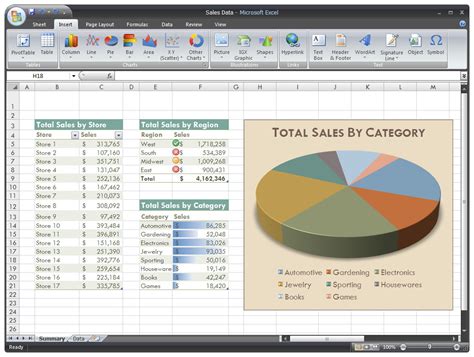 Microsoft Excel Hoja De Cálculo