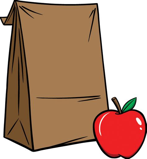 Sack Lunch - Sack Lunch Clipart - Png Download - Full Size Clipart (#4050744) - PinClipart