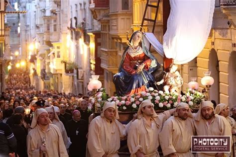 Bishops Lead The Procession Of Our Lady Of Sorrows Archdiocese Of Malta