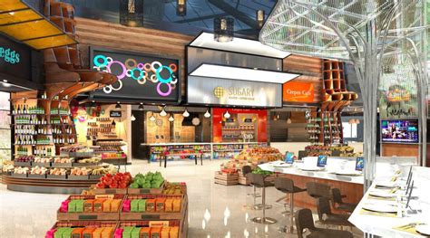 Newark Airport Plans Futuristic Airport Dining Dreamland In Terminal C