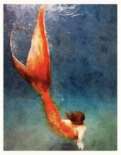 Top 10 Favorite Watercolor Mermaid Paintings And Where To Buy