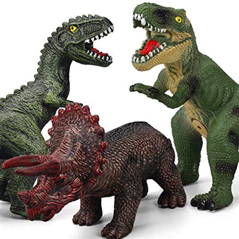 Gzsbaby 6 Piece Jumbo Dinosaur Toys For Kids And Toddlers 13 17 Inches