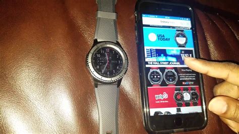 Well, you've now got a few extra options for. IPHONE 7 PLUS PAIRED WITH THE SAMSUNG GEAR S3 FRONTIER THE ...