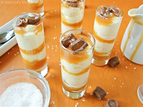 Salted Caramel Cheesecake Shooters Recipe In Katrinas Kitchen