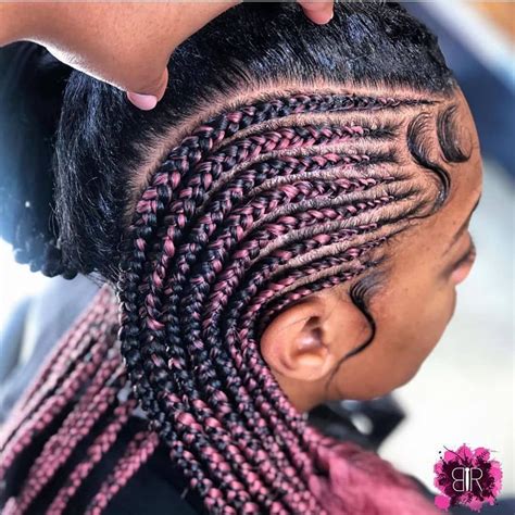 The Coolest And Cutest Cornrows To Wear In 2020 Curly Craze Goddess