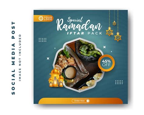Premium Vector Ramadan Sale Social Media Post Banner Template