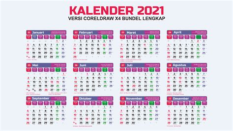 Kalender 2021 Lengkap Dengan Tanggal Merah Gambaran