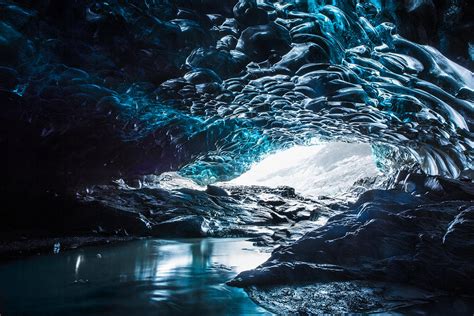 Ice Cave Under Vatnajokull Glacier Photograph By Petr Perepechenko