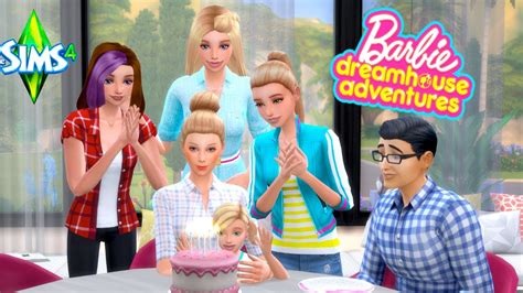 Sims 4 Barbie Dreamhouse Adventures Chelseas Birthday Party Titi