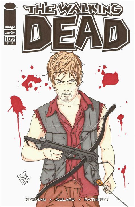 Walking Dead Daryl Dixon By Elvatron On Deviantart