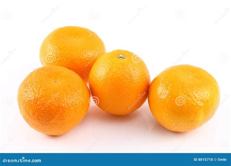 Four Oranges Stock Photo Image 8815710
