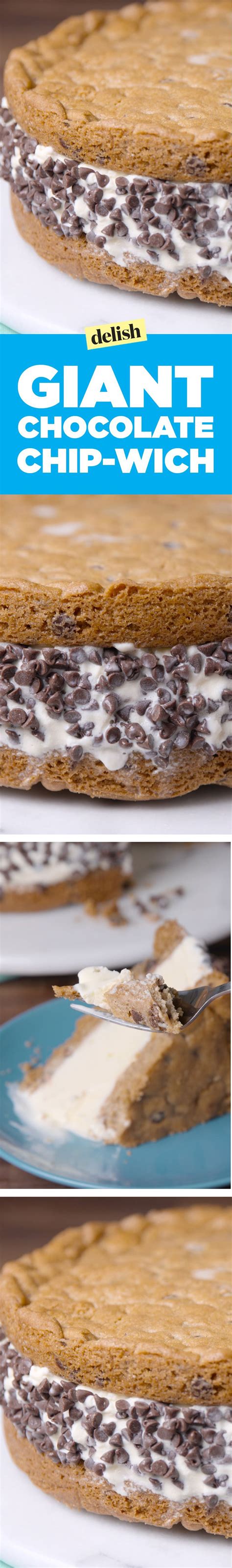 Giant Chipwich Recipe Giant Cookie Recipes Chipwich Cake