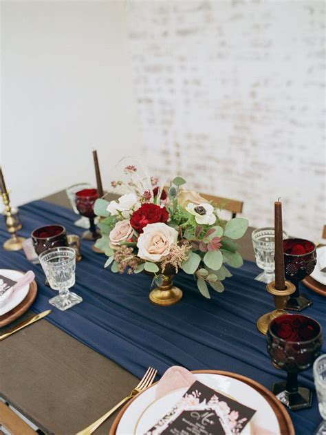 Navy Blue And Burgundy Wedding Reception Be An Amazing Blogsphere