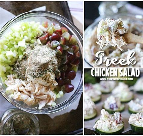 Loaded Greek Salad Recipe • The Pinning Mama Greek Chicken Salad