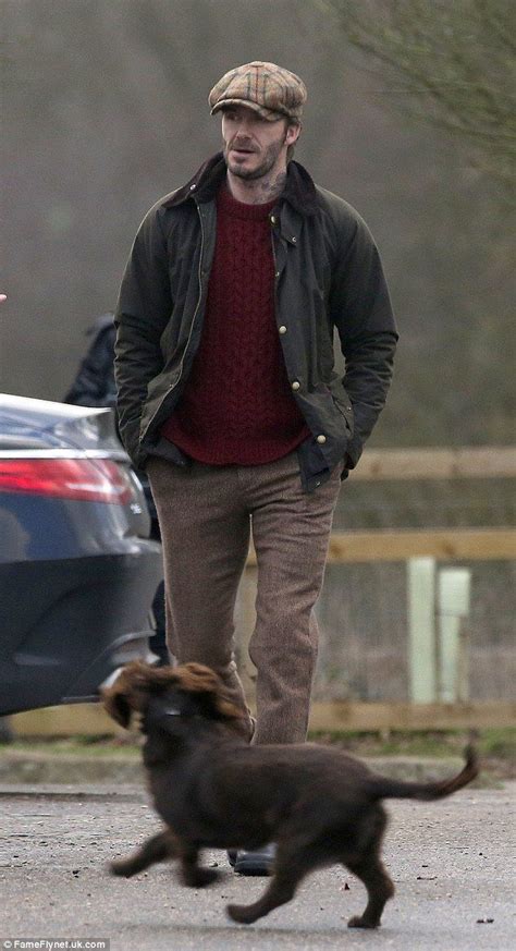 David Beckham Shoots An Advert With His Beloved Pooch Olive Country