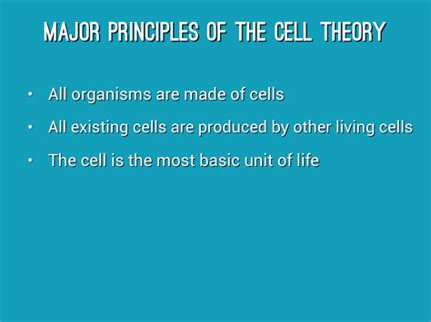 Cell Theory By Lacey Martin