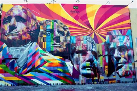 Lo Street Artist Brasiliano Eduardo Kobra