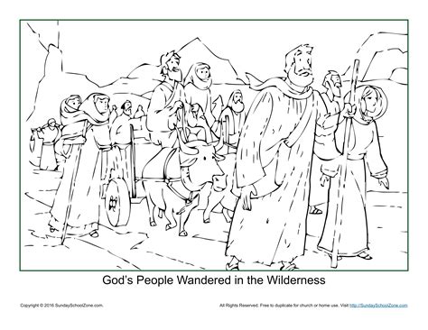 Find great deals on new items shipped from stores to your door. God's People Wandered in the Wilderness Coloring Page ...