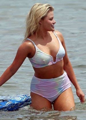 Witney Carson In White Bikini In Hawaii GotCeleb
