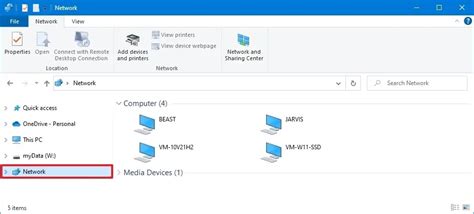 Windows 10da Ağdaki Bilgisayarları Görme