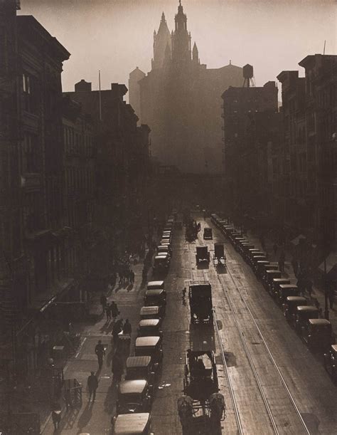 Downtown Manhattan 1924 Photo Consuelo Kanaga New York The