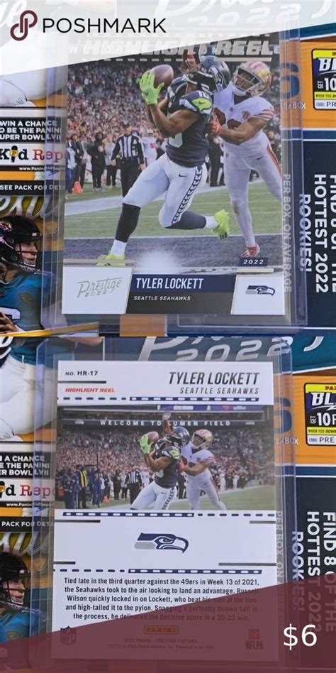 Tyler Lockett Hr 17 2022 Panini Prestige Football Trading Card