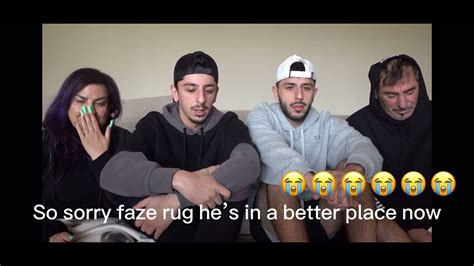 Faze Rugs Im So Sorry We Love You He Is In A Better Place Now Rip