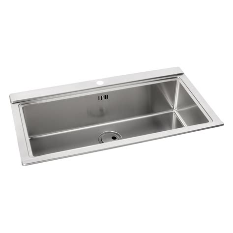 Find kitchen sinks and dish drainers online at toolstation. Abode Logik 1.0 Bowl Sink Without Drainer - Sinks-Taps.com