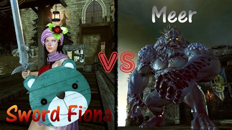 Vindictus Fiona Vs Muir Meer No Hit Youtube