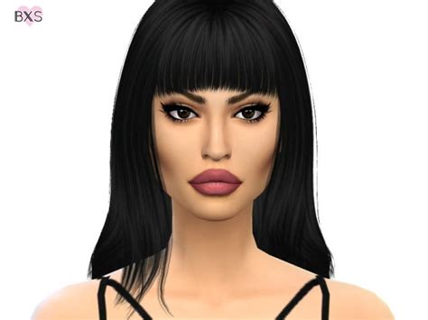 The Sims Resource Kylie Jenner By Babexsim • Sims 4 Downloads