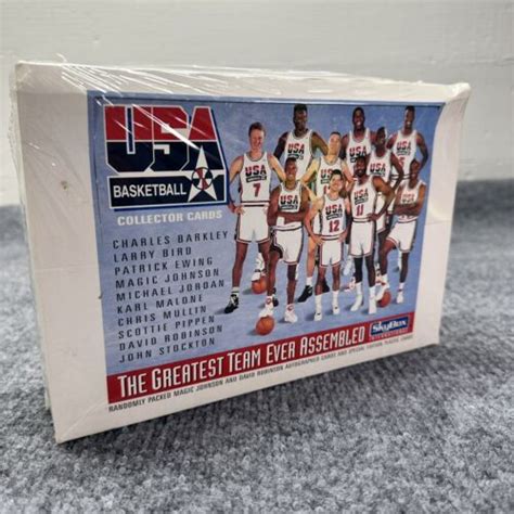 1992 Skybox Usa Dream Team Basketball Unopened Box Jordan Magic Bird Ebay