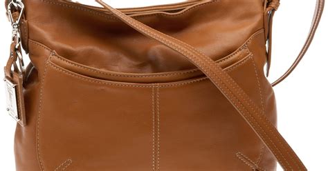 Handbag Style Tignanello Perfect 10 Smooth Double Entry Hobo
