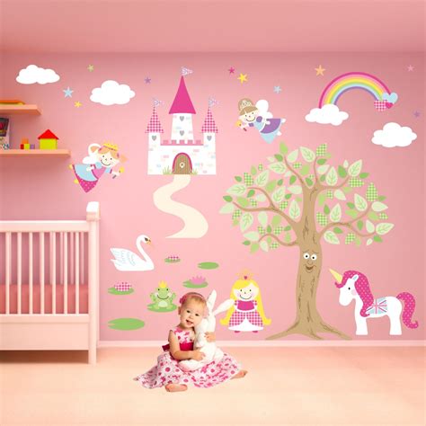 Luxury Fairy Princess Nursery Wall Stickers