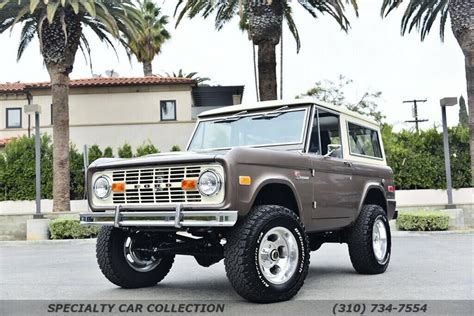 1975 Ford Bronco For Sale Autolist Ford Bronco Ford Bronco For