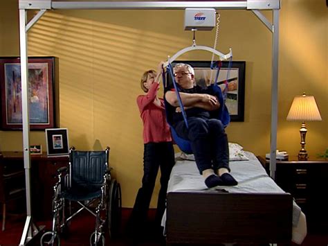 A Freestanding Overhead Patient Lift System For Home Health Care