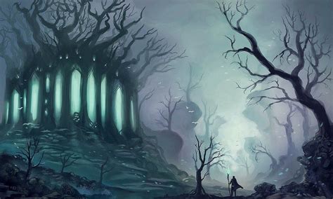 Treecastle By ~nele Diel On Deviantart Fantasy Landscapes Fantasy