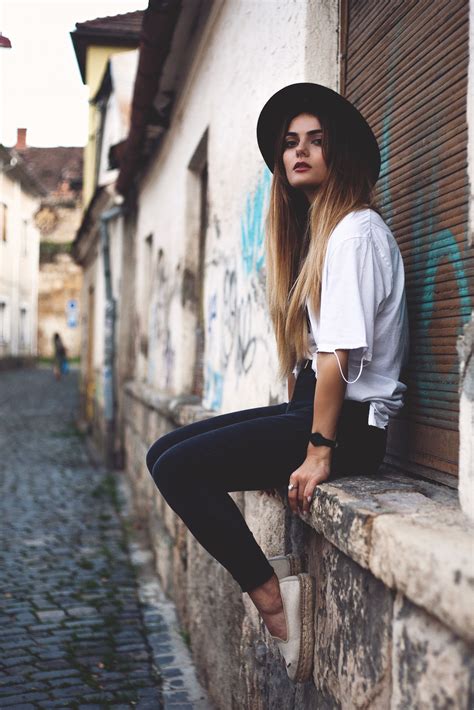 Street Style Photo Shoot In Romania Wearing Cara Store