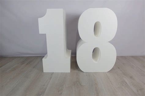 Price Is For Any Two Numbers Each Number Is 30 Tall And 16 Deep