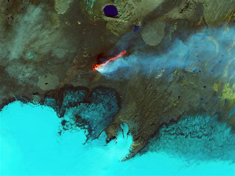 Nasa Photos Of Iceland Volcano From Space Business Insider