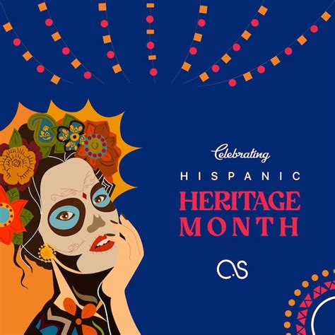 Premium Vector Poster Celebration Of Hispanic Heritage Month