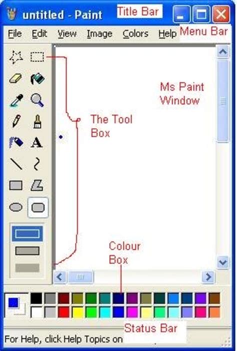 Microsoft Paint Window