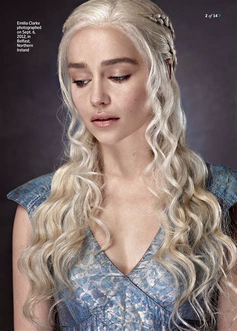 Emilia Clarke Pictures Entertainment Weekly 2013 02
