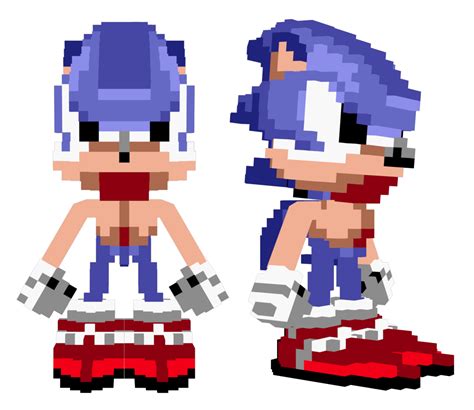 Sonic Pixel By Maxdemon On Deviantart