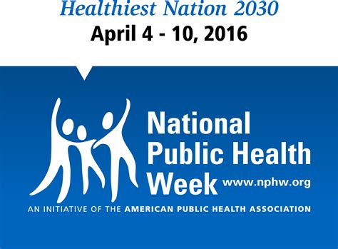 National Public Health Week Giving Everyone A Choice Of Healthy Food Will Improve Overall