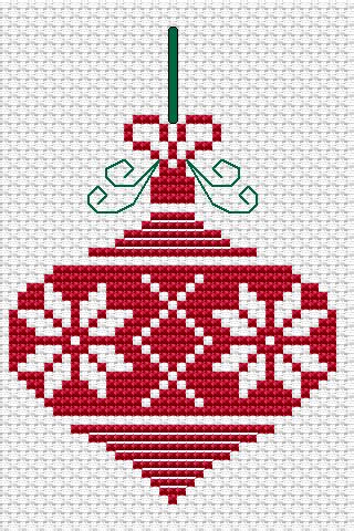 Cross stitch christmas ornaments are amazing decorations. Free Cross Stitch Patterns : Christmas Ornament and more ...