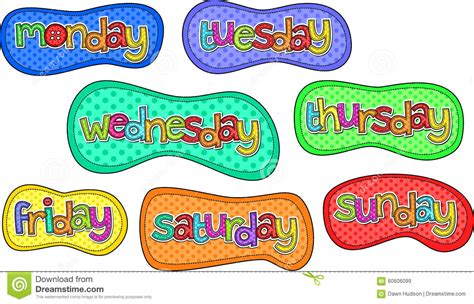 Day Of The Week Clipart 20 Free Cliparts Download Images On
